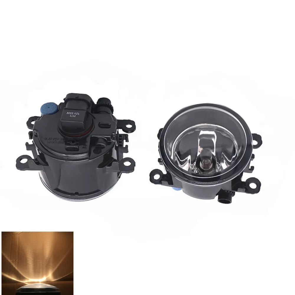 2 шт. галогенные светодиодные противотуманные фары H11 55 Вт закаленное стекло для