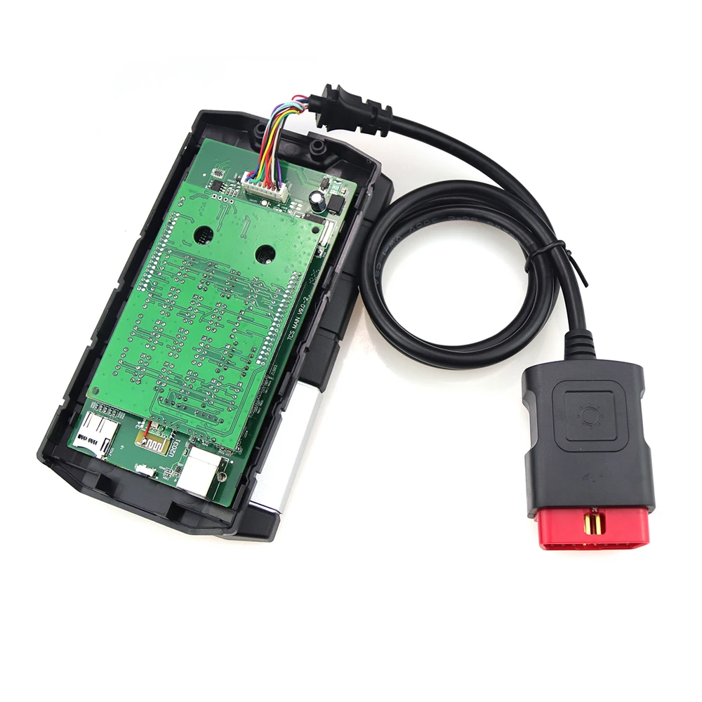 Новый vci для tcs cdp pro plus delphis ds150e 2019 usb bluetooth obd obd2 сканер 2016R0 keygen автомобильный