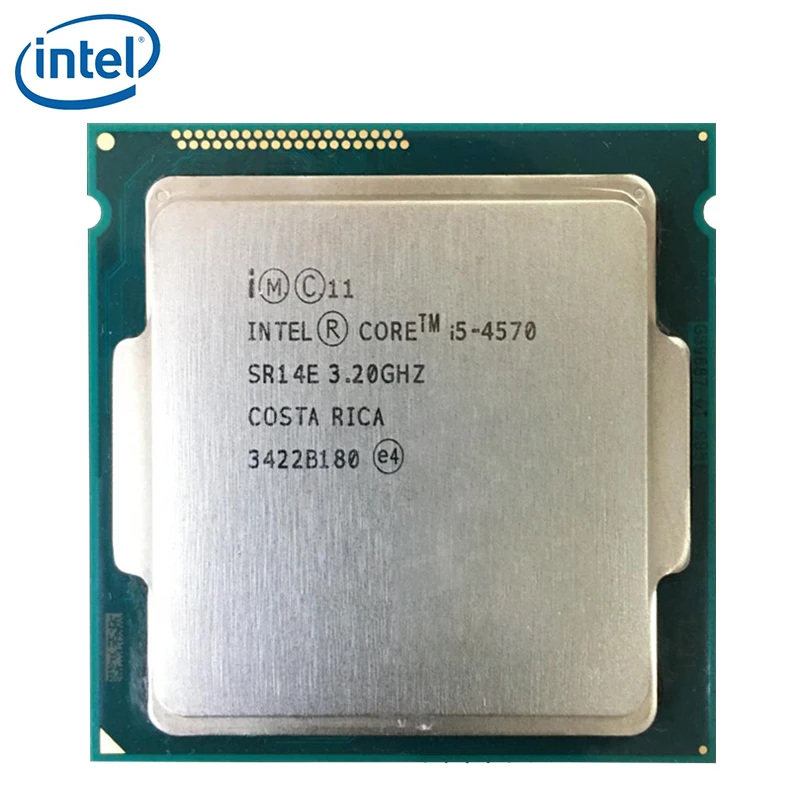 

Четырехъядерный процессор Intel Core i5-4570 i5 4570, 3,2 ГГц, 6 Мб, 84 Вт, LGA 1150, протестирован, 100% рабочий