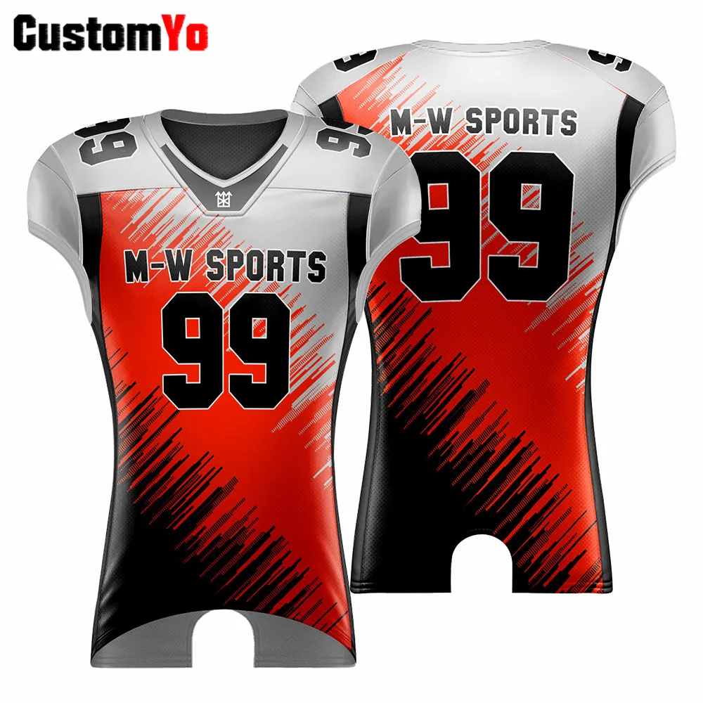 Дышащая новая модель американского футбола футболка с принтом высшего качества