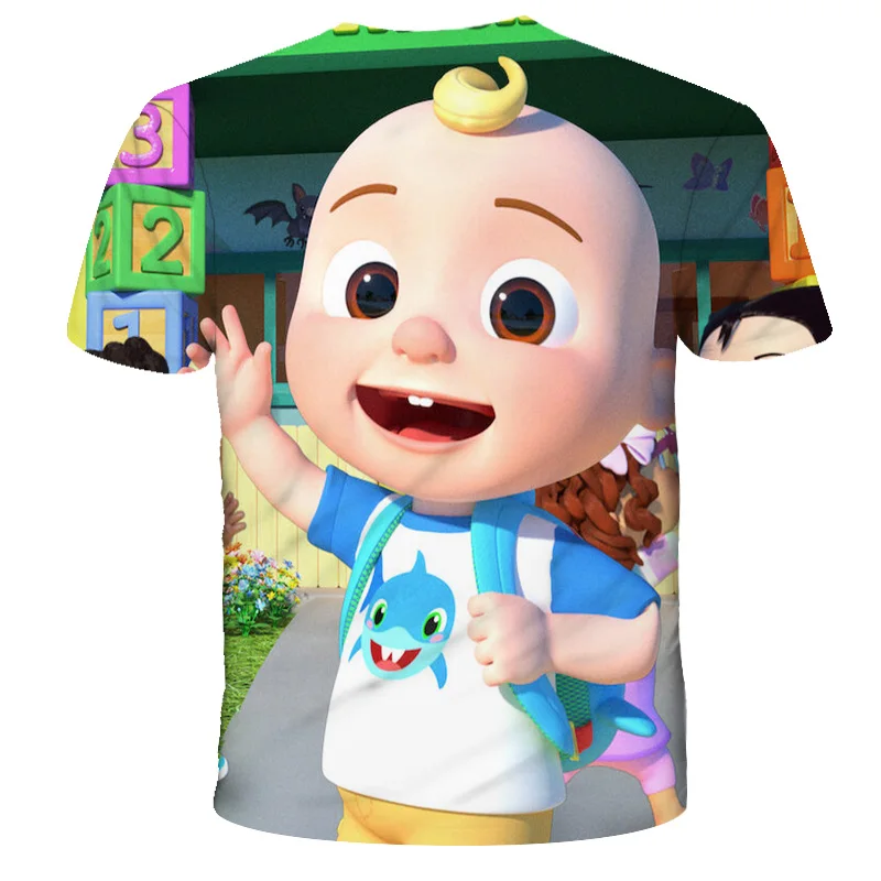 

Kids Cocomelon 3D Print T-Shirts Boys Girls Toddler Tees Tee Tops Harajuku Streetwear Summer Kids Cartoon Anime T-Shirts
