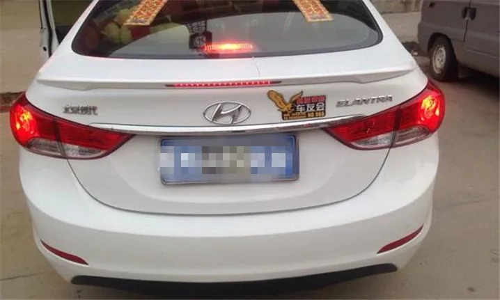 Спойлер для Hyundai Elantra заднее крыло из АБС-пластика грунтовой цвет задний спойлер A