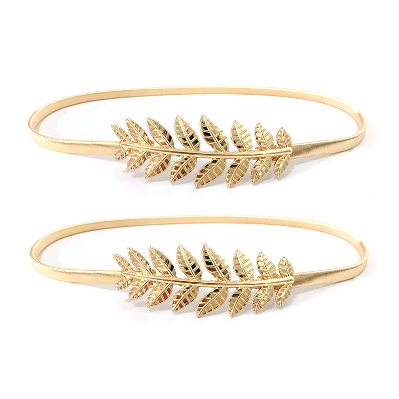 Металлический эластичный металлический пояс серебряные и золотые ремни на