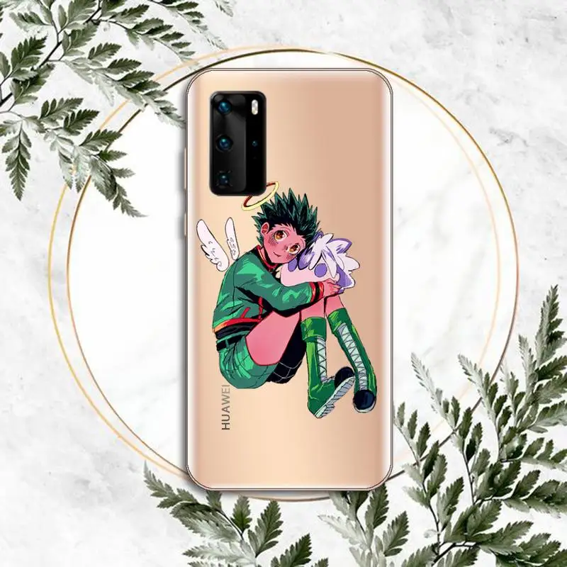 

HUNTERHUNTER2 Phone Case Clear Transparent for huawei honor P 40 30 20 lite Pro 10 i 8 9 x p smart 2019