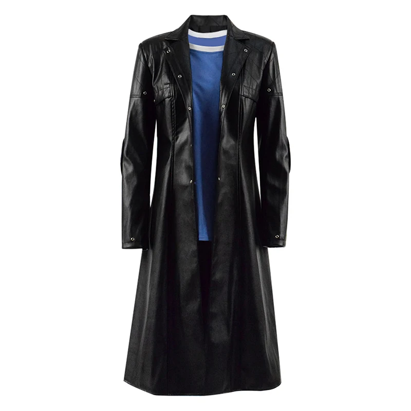 Cossky Alita черная ПУ куртка синяя футболка женский косплей костюм боевой |