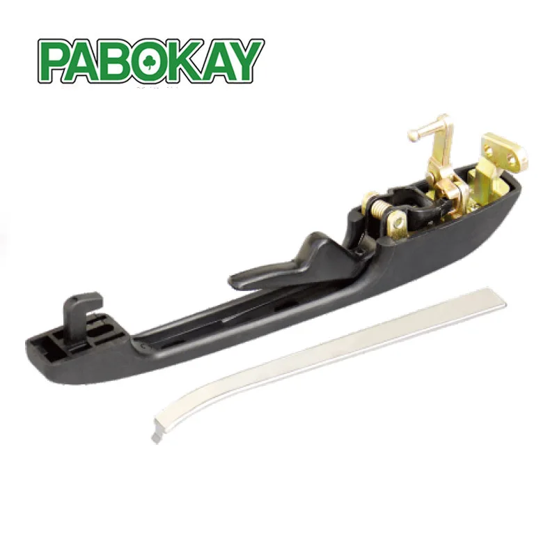 

FOR AUDI 100 200 C3 82-87 OUTER LEFT REAR DOOR HANDLE WITH 2 KEYS 443839205B