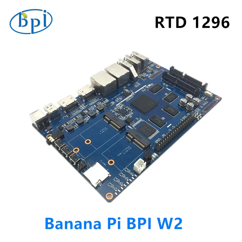 

Banana Pi BPI W2 smart NAS router RTD1296 chip design