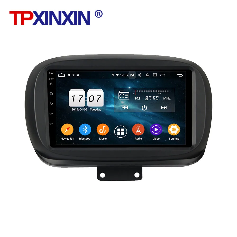 

128GB Android 10.0 For Fiat 500X 2014 - 2019 Car Radio Multimedia Video Player Navigation Stereo GPS Accessories Auto 2din DVD