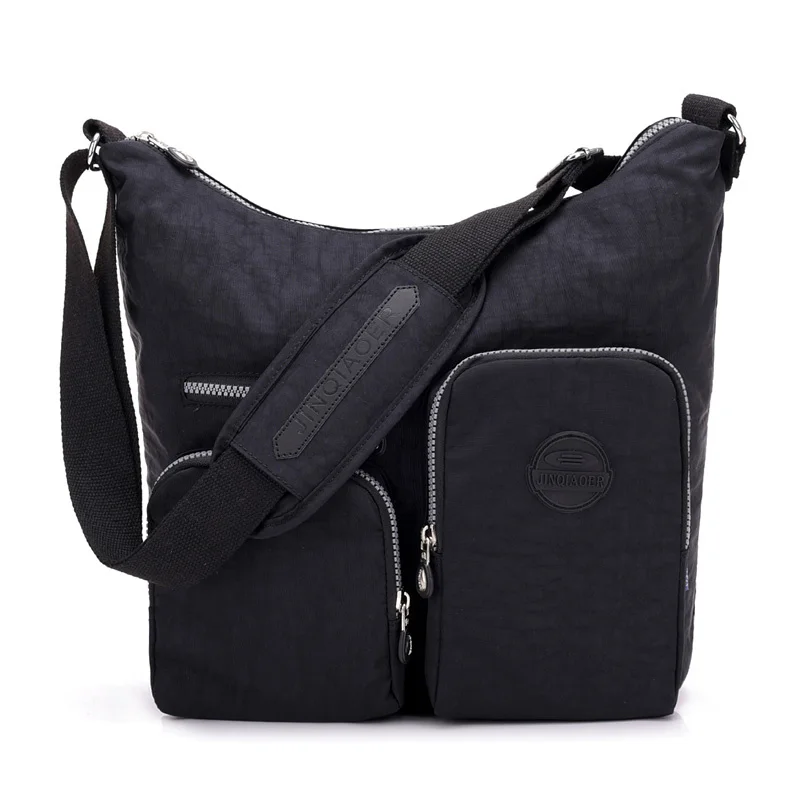 

New wholesale casual fashion airtight nylon shoulder messenger bag #9830