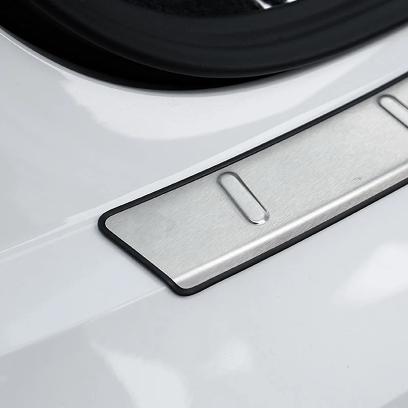 Карманго для Audi Q5 FY Автомобильный задний багажник Накладка бампер крыло украшение хромированная наклейка Рамка накладка внешние аксессуары