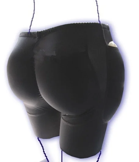 Трусики с подкладом на бедрах для увеличения бедер больших прикладок подъема