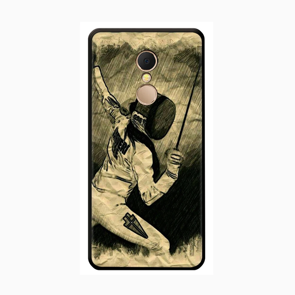Sport fencing Silicone Phone Case for Redmi 4A 4X 5 Plus 5A 6 6A 7 7A 8A S2 GO K20 Pro K30 Poco X2 | Мобильные телефоны и