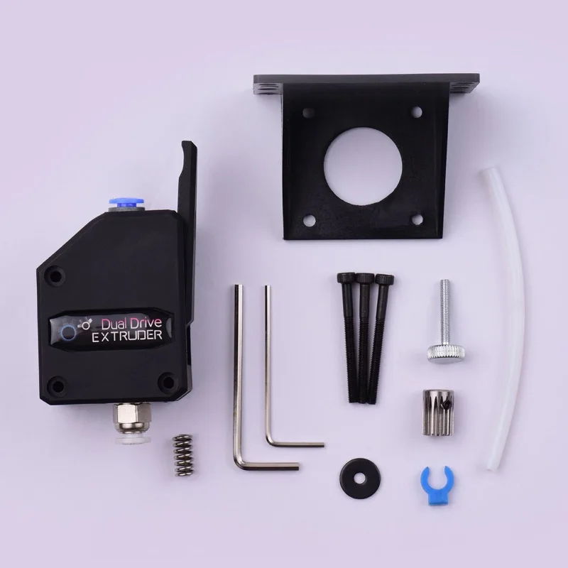 upgrade 3d printer parts dual drive bmg extruder for cr10 ender 3 ender 3 pro anet et4et5e16 3d printer parts bmg extruder kit free global shipping