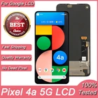 Оригинальный ЖК-дисплей 6,2 дюйма для Google Pixel 4A, тонкий ЖК-дисплей для Google Pixel 4A, тонкий ремонт GD1YQ G025I