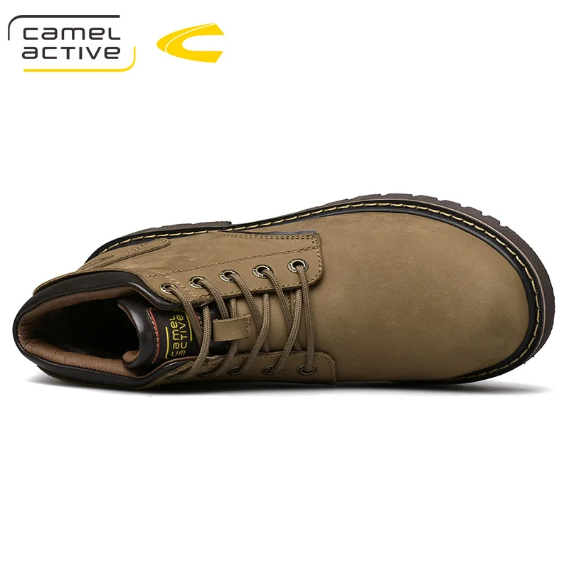 Мужские походные ботинки Camel Active спортивная обувь с высоким вырезом удобные