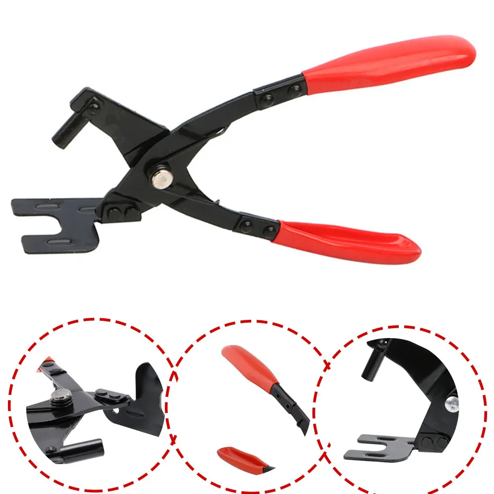 

Universal Car Exhaust Hanger Removal Plier Car Exhaust Rubber Pad Plier Puller Tool Exhaust Pipe Rubber Gasket Removal Pliers