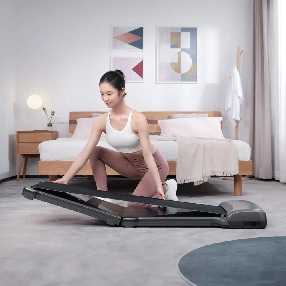 Xiaomi WalkingPad C1 сплав версия Смарт приложение управление складной коврик для ходьбы беговая дорожка мини ультра-тонкий прогулки фитнес-машина