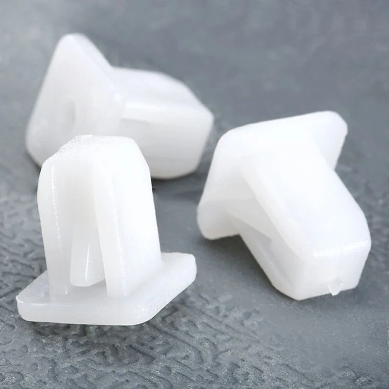 

50pcs 8mmx8.5 Mm Square Auto Fasteners Car Bumper Clips Retainer Fender Car Door Trim Panel Push Rivet Clips