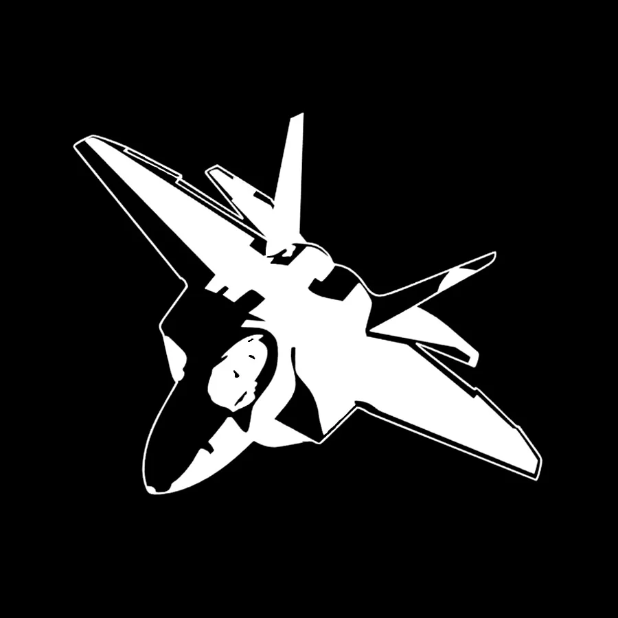 Стикер для автомобиля изысканный маленький аниме Милая модель самолета-бойца