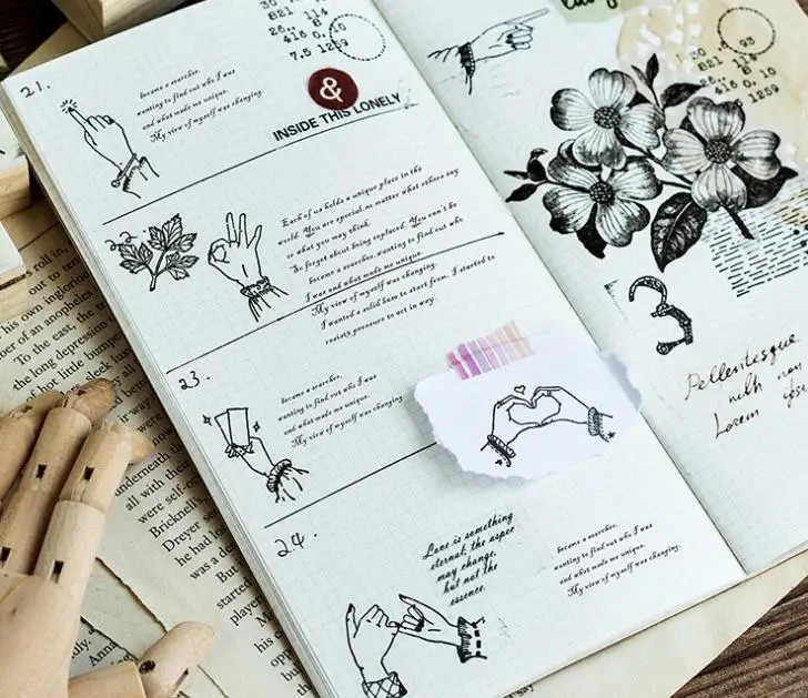 Деревянный штамп 1 шт. креативная жесткая фигурка деревянный искусственное