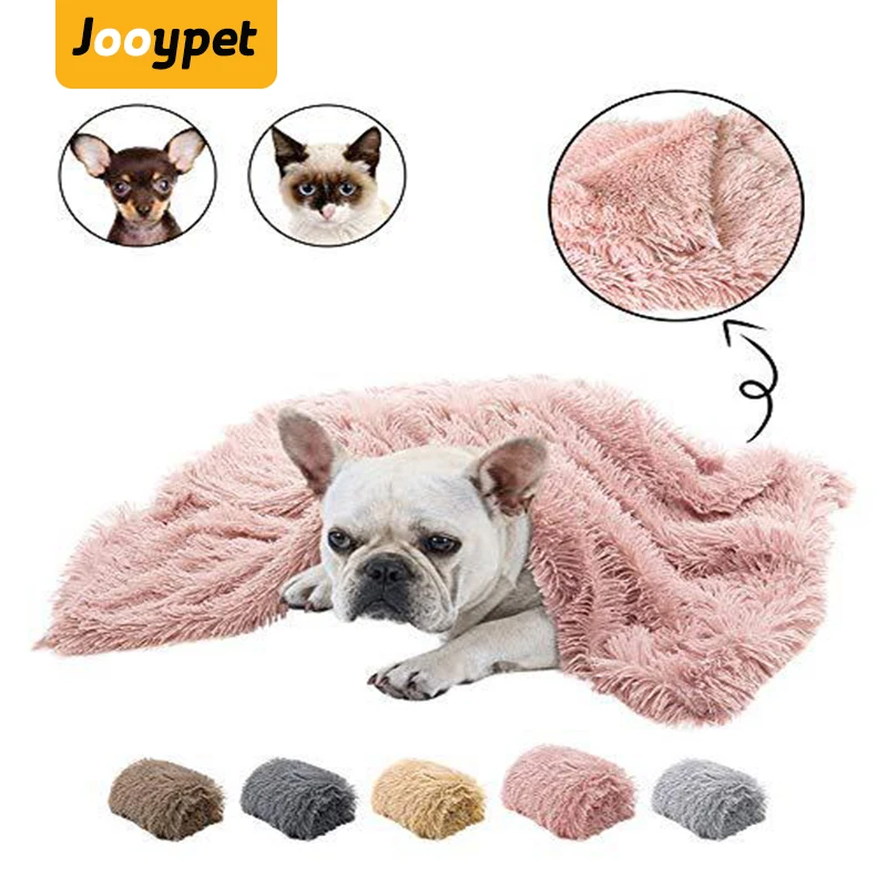 JOOYPET дешевый мягкий теплый коврик для кровати плюшевое одеяло собак с длинными