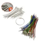 Брелок для ключей, из нержавеющей стали, с винтовым фиксатором, 10 шт.