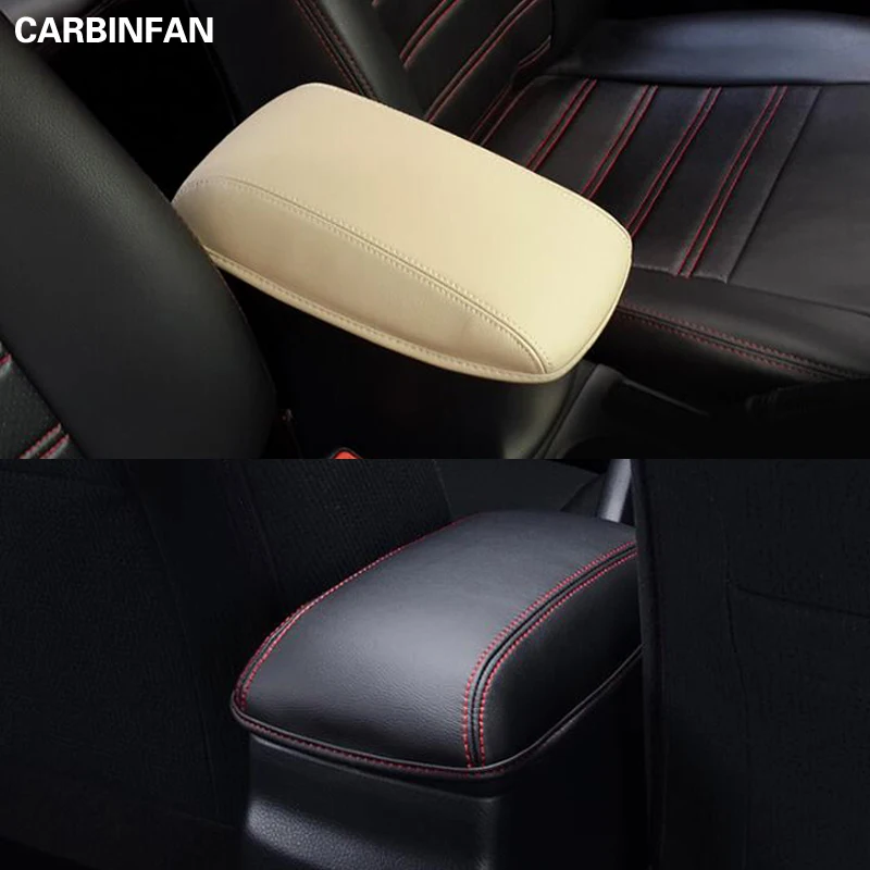 Кожаный подлокотник для toyota corolla 2013 2014 2015 2016 2017 2018 E170|Чехлы на автомобильные