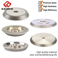 7885125mm 45%c2%b0 60%c2%b0 electroplated diamond grinding wheel cup grinder disc tungsten steel milling cutter polishing rotating tool