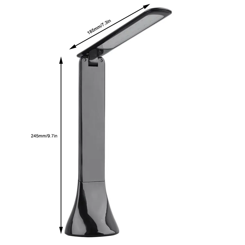 

1pcs Fashion USB Rechargeable Touch Sensor LED Desk Table Light Dimmable Foldable Lamp LED Reading Light Table Lamp