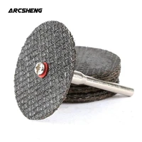 25pcs 38mm saw blade 2pcs connectioncutting discs resin fiber cut off wheel for rotary tools grinding abrasive tools