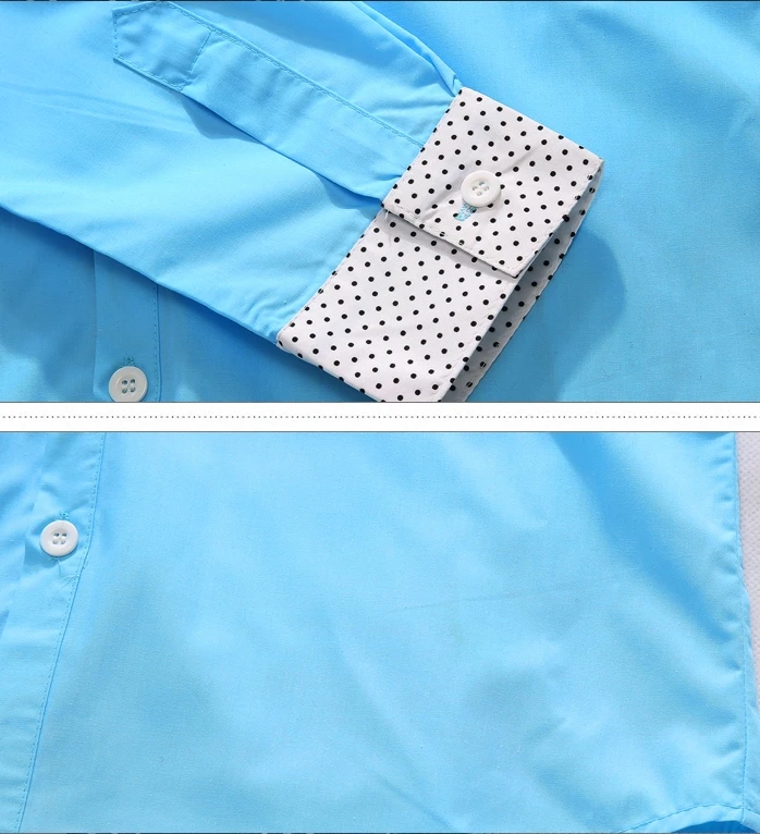 

MYAZHOU 2018 Spring Menswear leisure boutique cotton long sleeve shirt , fashion Youth Male lapel patchwork casual shirts