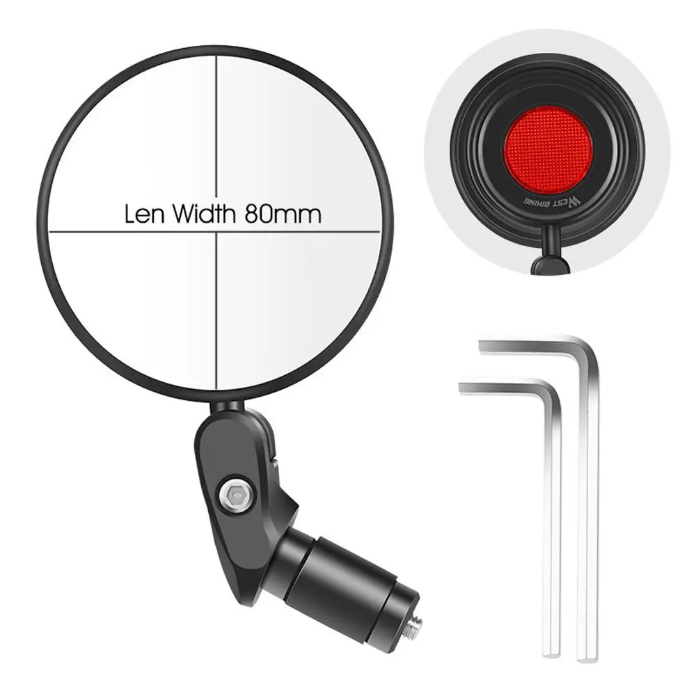 

for MTB Reflector Adjustable Universal Cycling Bicycle Handlebar Mirror Bicycle Accessories Rearview Mirror
