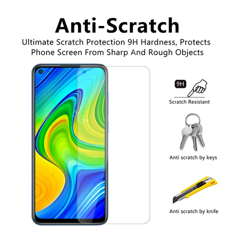 Закаленное стекло для xiaomi 3 шт. защитная пленка экрана redmi note 9 s 8t 7 8 pro max 8a |
