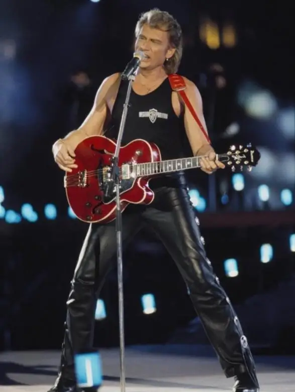 5D DIY Алмазная Живопись Вышивка крестом французский рок певец Джонни Холлидей