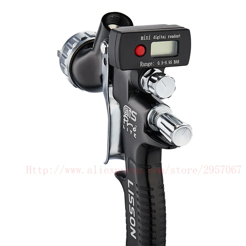 Цифровой Дисплей GTI Pro Lite пушка брызга TE20/T110 1 3 мм Воздушный пистолет для