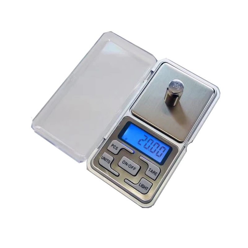 

1Pcs Mini Digital Scale 100/200/300/500g 0.01/0.1gHigh Accuracy Backlight Electric Pocket For Jewelry Gram Weight Etc.