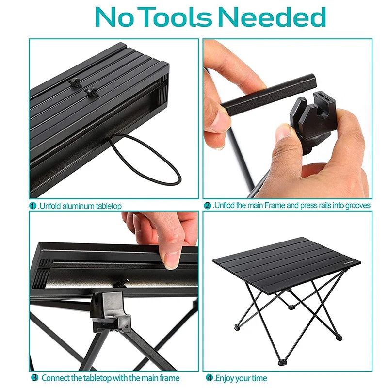 

Camping Backpacking Folding Table,Collapsible Ultralight Portable Household Side Coffee Table