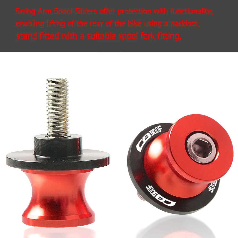 Motorcycle Swingarm Spool Slider Stand Screws Accessories For HONDA cb900f hornet 2004 2005 2006 2007 2008  | Автомобили и
