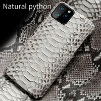genuine leather python phone case for iphone 11 11 pro 11 pro max x xs xs xsmax xr 5s se 5 6 6s 7 8 plus snakeskin luxury cover