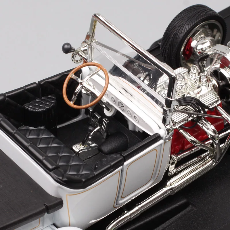 1/18 дорожные фирменные Классические автомобили винтажные 1925 Ford T-Bucket t модель топ-ап литые игрушечные транспортные средства масштабная модель автомобиля миниатюры подарок