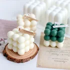 Форма волшебного шара в форме свечи из шести звеньев, необычный волшебный куб, круглый шар, ароматерапия, свеча, Мягкая силиконовая форма