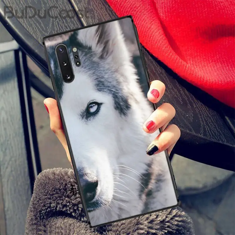 

Husky cute Custom Soft Phone Case For Samsung Galaxy Note3 4 5 7 8 9 10 Pro M10 20 30 A3 2 310 6 7