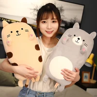 creative 50 70 cm high quality kitten plush toy pillow doll is a birthday gift for baby and girlfriends