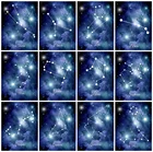 Алмазная 5D картина Huacan, полноразмерная вышивка с зодиаком, картины с изображением созвездий, мозаика для украшения дома