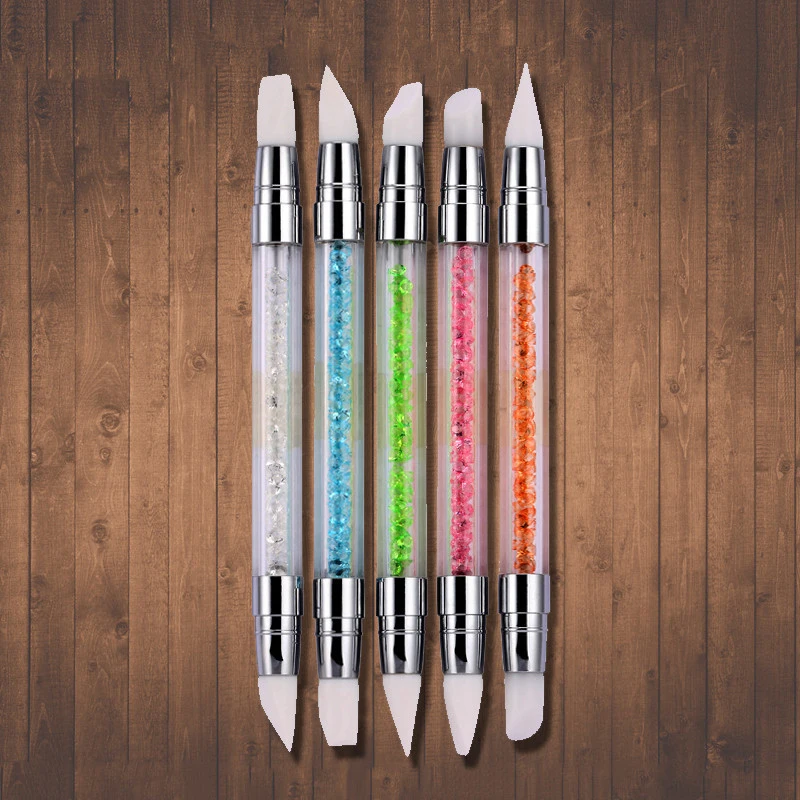 5 шт. набор силиконовых кистей акриловое Рисование стержней карандаш Стразы