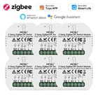 Умный светильник ель света Tuya ZigBee 3,0, релейный модуль, 2 клавиши, модуль rf zigbee, дистанционное управление с Alexa Google Home