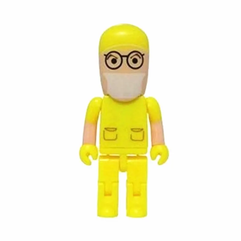 1 Больница мультфильм доктор игрушка серия USB флэш-накопитель 4 ГБ 8 ГБ ручка-накопитель 16 ГБ 32 ГБ 64 ГБ медсестры Флешка 128 ГБ usb флешка модный подарок - Цвет: 1