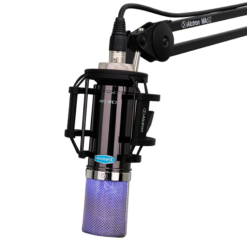 

Alctron CM6lite features LED indicator in the mesh, large diaphragm condenser mic
