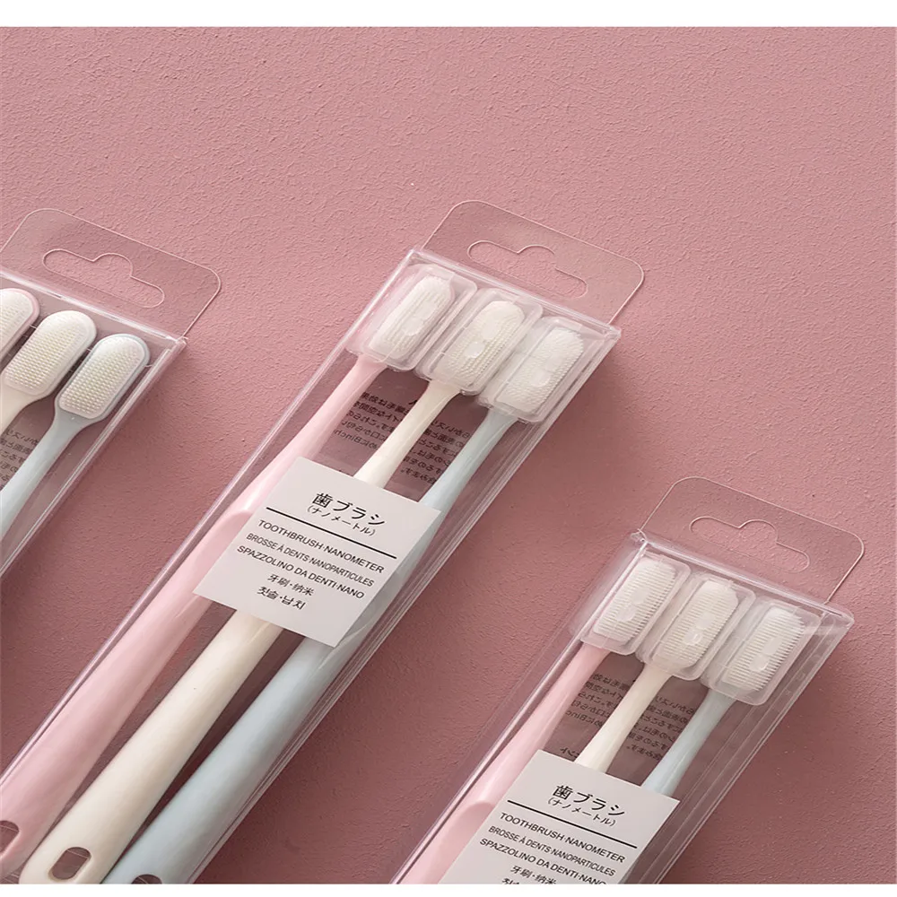 

3pc/pack Cleaning Ultra Teeth Nano Oral Toothbrush Brush Hygiene