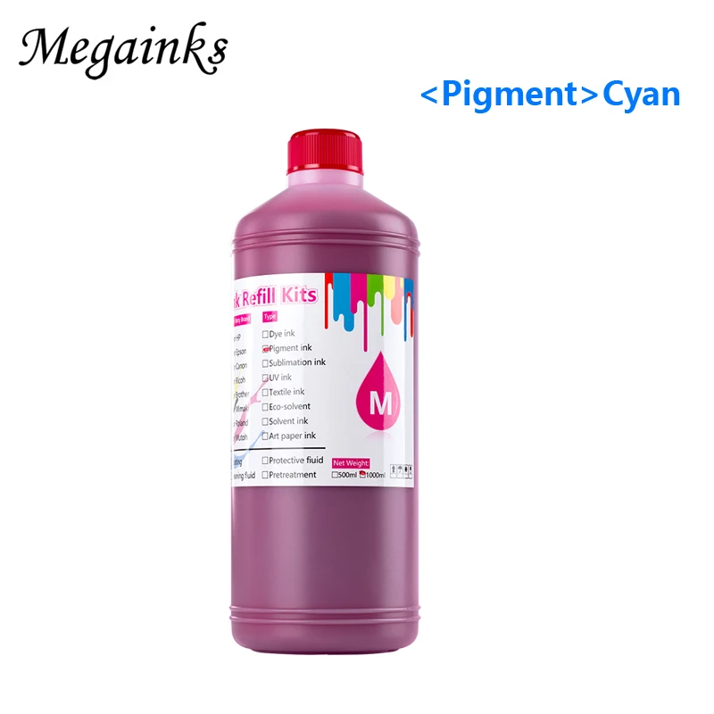 1000ML Good Refill pigment ink T9451-T9454 T9441 T9461 T9651 T9661 For epson WorkForce Pro WF-C5290 C5790 WF-C5210 C5710 - купить по